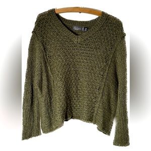Mossy green sweater Costa Blanca